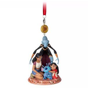 NEW DISNEY LILO AND STITCH 20th Anniversary Legacy Sketchbook Ornament